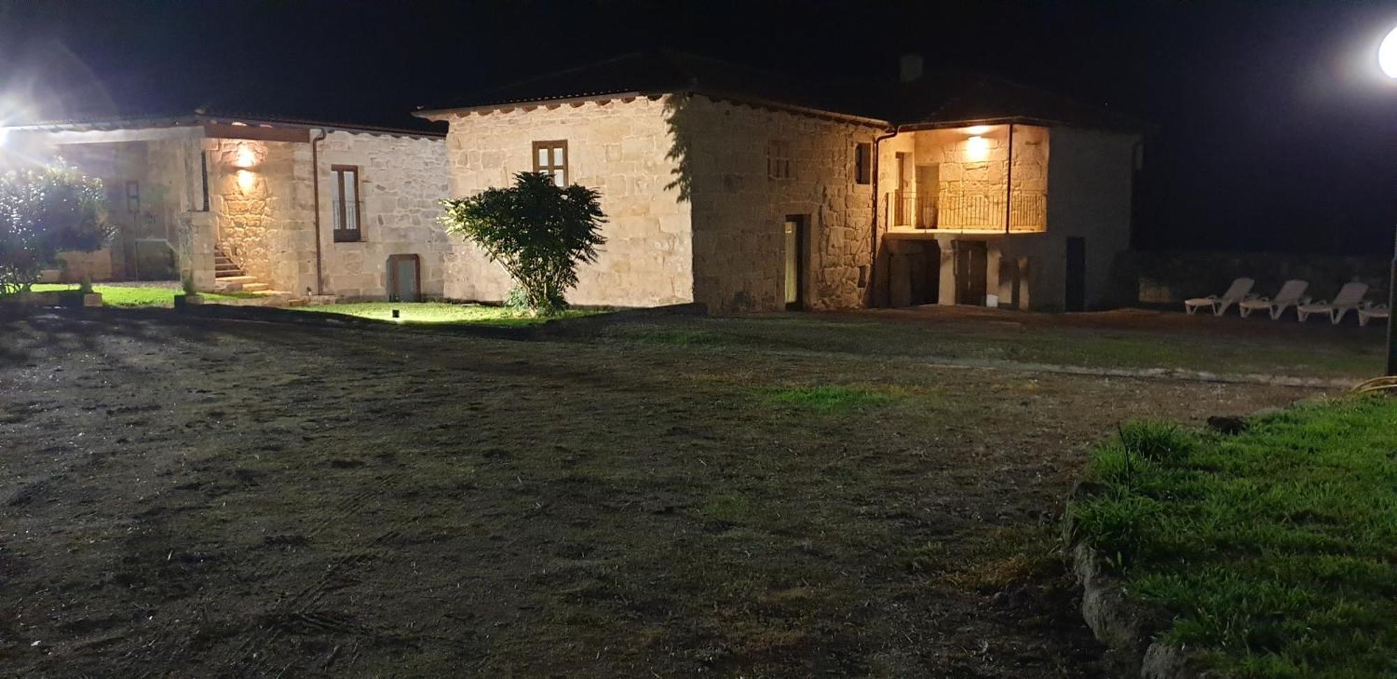 Casa Rural Rectoral Santa Baia Boimorto  Zimmer foto